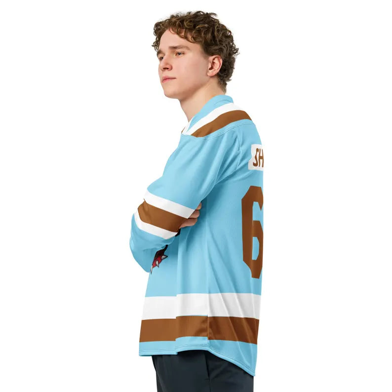 Sudbury Blueberry Bulldogs Fan Hockey Sweater Jersey