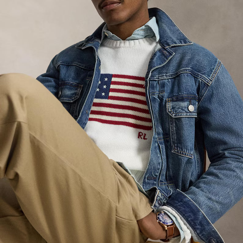 Vintage Crewneck Jumper & Ivy League Americana Knitwear